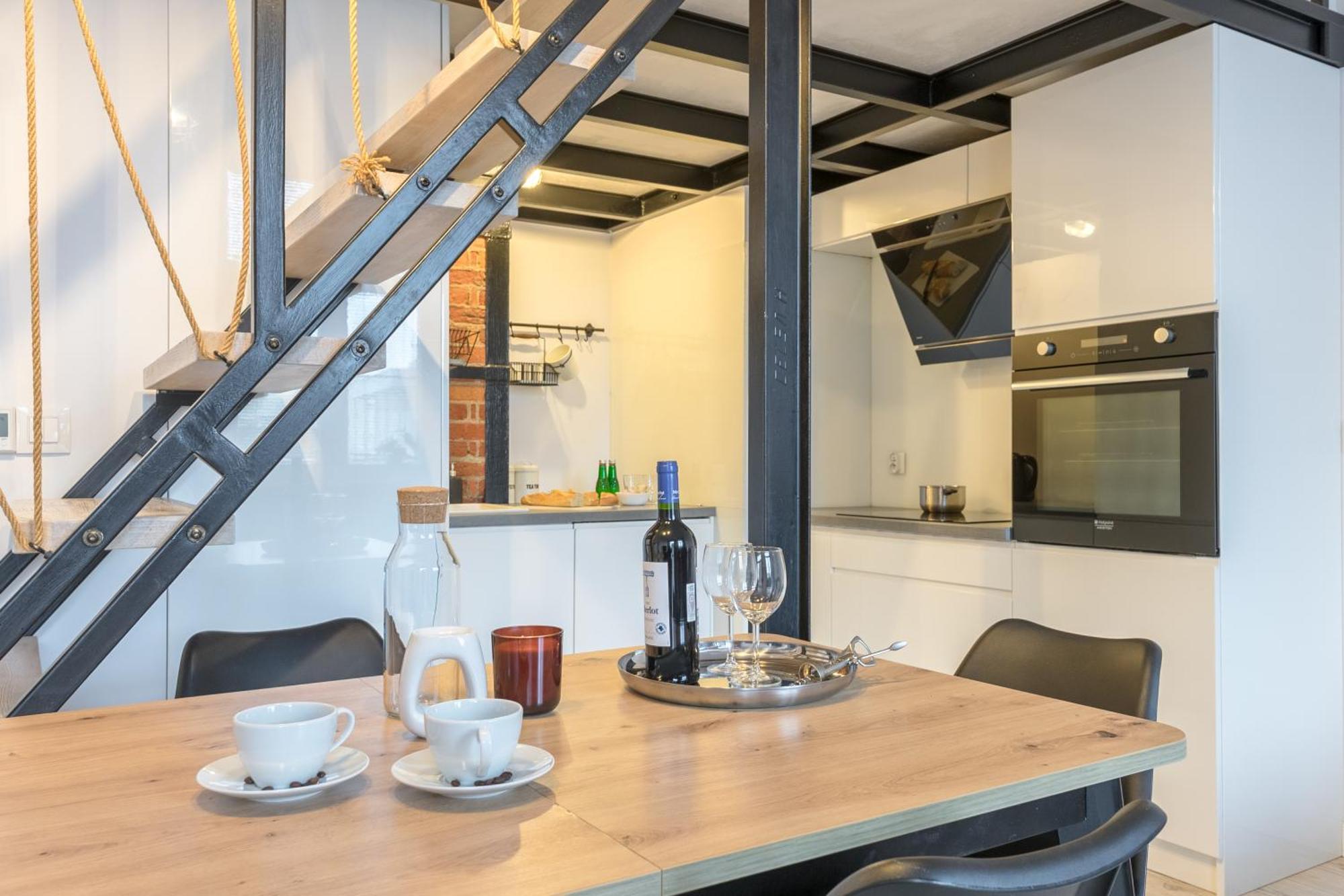 Apartament Z Antresola Nowa Papiernia 弗罗茨瓦夫 外观 照片