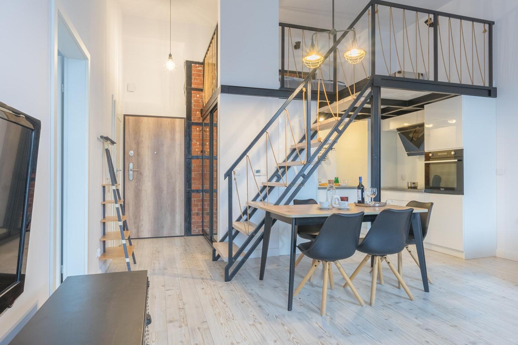 Apartament Z Antresola Nowa Papiernia 弗罗茨瓦夫 外观 照片
